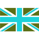 download Great Britain clipart image with 180 hue color