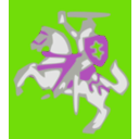 download Knight clipart image with 90 hue color