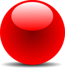 Red Chrome Button