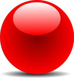 Red Chrome Button