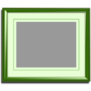 download Golden Picture Frame clipart image with 45 hue color