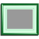 download Golden Picture Frame clipart image with 90 hue color
