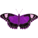 download Cethosia Cydippe clipart image with 270 hue color