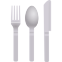 download Fork And Spoon clipart image with 180 hue color