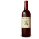 download French Wine Bordeaux Bottle clipart image with 0 hue color