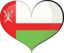 Oman Heart Flag