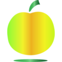 download Peach Icon clipart image with 45 hue color