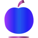 download Peach Icon clipart image with 225 hue color