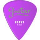 download Guitar Pick clipart image with 45 hue color