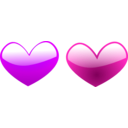 download Heart8 clipart image with 270 hue color