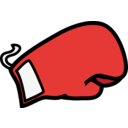 download Boxing Glove clipart image with 0 hue color