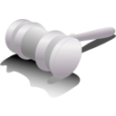 download Judge Hammer clipart image with 90 hue color