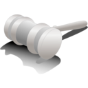 download Judge Hammer clipart image with 180 hue color