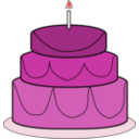 download Cake clipart image with 315 hue color
