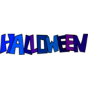 download Halloween Logo clipart image with 315 hue color