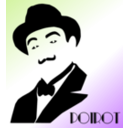 download Hercule Poirot clipart image with 225 hue color