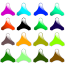 download Gloss Buttons clipart image with 135 hue color