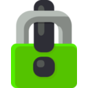 download Locked Exclamation Mark Padlock clipart image with 45 hue color