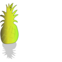 download Pineapple Icon clipart image with 45 hue color