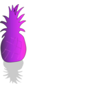 download Pineapple Icon clipart image with 270 hue color