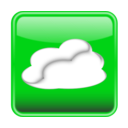 download Cloud Computing Button Glossy Nube Computo Brilloso clipart image with 270 hue color