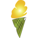download Ice Cream Icon clipart image with 45 hue color