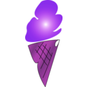 download Ice Cream Icon clipart image with 270 hue color