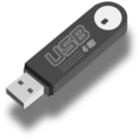 download Usb Flash Drive clipart image with 135 hue color