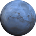 download Mars clipart image with 180 hue color