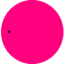 download Transit Of Venus Over Sun clipart image with 270 hue color