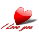 download I Love You 5 clipart image with 0 hue color