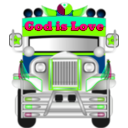 download Philippine Jeepney clipart image with 90 hue color