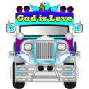 download Philippine Jeepney clipart image with 180 hue color
