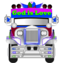 download Philippine Jeepney clipart image with 225 hue color