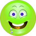 download Yellow Hypnotize Smiley Emoticon clipart image with 45 hue color