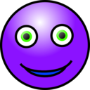 download Emoticons Smiling Face clipart image with 225 hue color