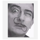 download Dali clipart image with 270 hue color