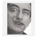 download Dali clipart image with 0 hue color
