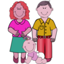 download Family 2 clipart image with 315 hue color