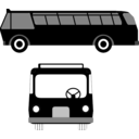 download Bus 01 clipart image with 180 hue color