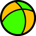 download Ball Icon clipart image with 45 hue color