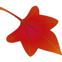 download Leaf clipart image with 315 hue color