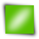 download Green Rectangle clipart image with 315 hue color