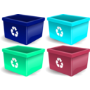 download Recycling Reciclagem clipart image with 135 hue color