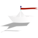 download Paperboat clipart image with 135 hue color