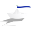 download Paperboat clipart image with 0 hue color