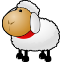 download Sheep clipart image with 0 hue color