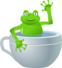 Unexpected Frog In My Tea