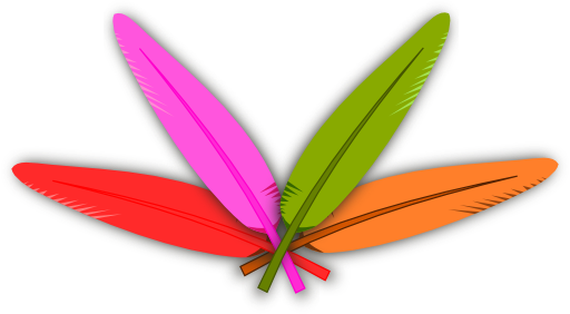 Colored Feather Clipart I2clipart Royalty Free Public Domain Clipart