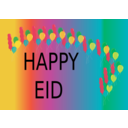 download Happy Eid clipart image with 0 hue color